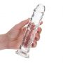 Straight Realistic Dildo with Suction Cup - 7'' / 18 - 4