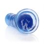 Dildo realistyczne RealRock przezroczyste z przyssawką 23 cm - 5