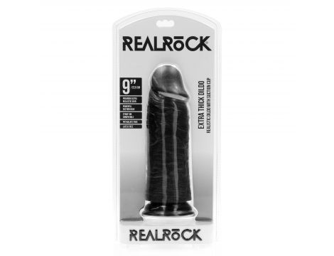 Dildo realistyczne grube bez jąder RealRock 23 cm - 2