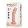 Wibrator realistyczny RealRock zakrzywiony cielisty 15,5 cm - 4