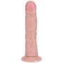 Wibrator realistyczny RealRock zakrzywiony cielisty 15,5 cm - 6