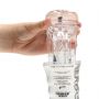 Masturbator RealRock Easy Rider przezroczysty TPE 21,5 cm - 2
