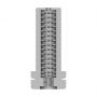 Masturbator teksturowany RealRock TPE czarny 21 cm - 7