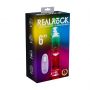 Wibrator LED RealRock przezroczysty TPE 16,5 cm - 2