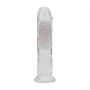 Wibrator LED RealRock przezroczysty TPE 16,5 cm - 4