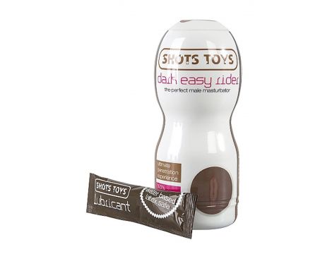 Masturbator Real Natural Skin Dark Easy Rider ShotsToys - 2