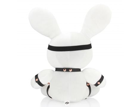Pluszowy królik bondage S Line aksamitny duży biały - 3