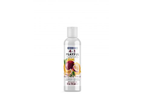 4 In 1 Lubricant with Wild Passion Fruit Flavor - 1 fl oz / 30 ml - 3