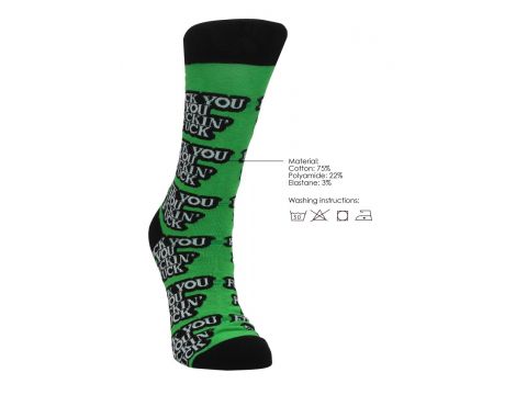 Skarpetki Sexy Socks Fuck you 36 41 - 3
