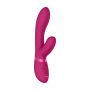 Wibrator króliczek silikonowy Vive Kyra różowy USB 21 cm - 2