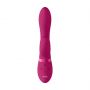Wibrator króliczek silikonowy Vive Kyra różowy USB 21 cm - 3