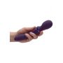 Różdżkowibrator silikonowy Vive Enora fioletowy USB 22 cm - 7