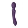 Różdżkowibrator silikonowy Vive Enora fioletowy USB 22 cm - 8