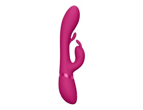 Wibrator króliczek Vive Tama różowy USB 27,6 cm - 5