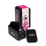 FUCHSIA JEWELLED METAL BUTT PLUG S - 2
