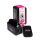 FUCHSIA JEWELLED METAL BUTT PLUG S