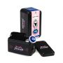 Korek analny metalowy Secret Play niebieski 3,4 cm - 2