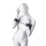 Kajdanki ze skóry PU Anonymo z nadrukiem 19.5 cm - 2