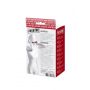 Knebel BDSM Anonymo regulowany czerwono czarny 64 cm - 2
