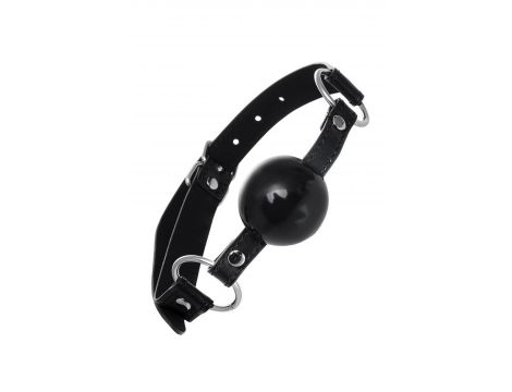 Knebel kulowy Anonymo TPR czarny 64 cm - 8