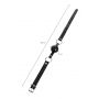 Knebel kulowy Anonymo TPR czarny 64 cm - 6