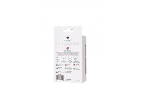 ToDo by Toyfa Anal plug Triplex, silicone, mint, 15 cm, O 2.5 cm - 3