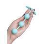 ToDo by Toyfa Anal plug Triplex, silicone, mint, 15 cm, O 2.5 cm - 5