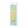 Wibrator króliczek Flovetta Aster silikonowy żółty USB 22 cm - 7