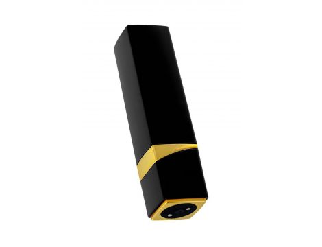 Mini wibrator szminkowy Pansies Toyfa czarny ABS 9 cm USB - 10