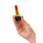 Mini wibrator szminkowy Pansies Toyfa czarny ABS 9 cm USB - 14