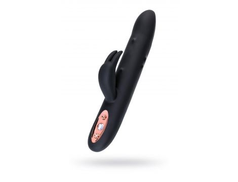 Unrealistic WANAME D-SPLASH HAIL vibrator, silicone, black, 23.8 cm