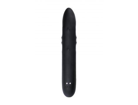 Unrealistic WANAME D-SPLASH HAIL vibrator, silicone, black, 23.8 cm - 4