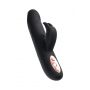 Unrealistic WANAME D-SPLASH HAIL vibrator, silicone, black, 23.8 cm - 3