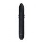 Unrealistic WANAME D-SPLASH HAIL vibrator, silicone, black, 23.8 cm - 5