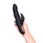 Unrealistic WANAME D-SPLASH HAIL vibrator, silicone, black, 23.8 cm - 8