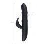 Unrealistic WANAME D-SPLASH HAIL vibrator, silicone, black, 23.8 cm - 13