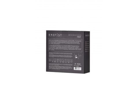 Masażer prostaty Erotist silikonowy czarny 14 cm - 7