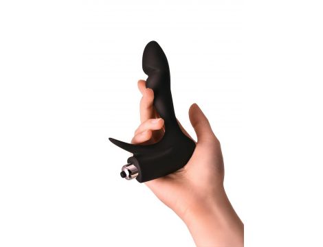 Masażer prostaty Erotist silikonowy czarny 14 cm - 11