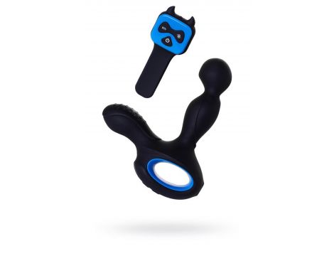 EROTIST SIXTH Prostate Massager vibro with heating silicone black 14.5 cm - 2