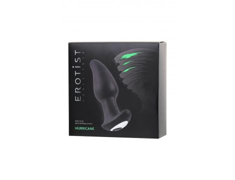 Erotist Hurricane Butt Plug with rimming effect, 10 vibration modes, waterproof, silicone - 5