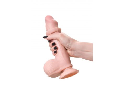 Dildo realistyczne My Babe by RealStick My Sweety cieliste TPE 21,5 cm - 9