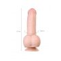 Dildo realistyczne My Babe by RealStick My Sweety cieliste TPE 21,5 cm - 8