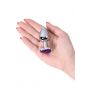 Korek analny srebrny Metal by TOYFA z fioletowym sercem 7 cm - 6