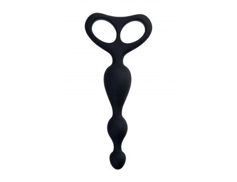 TOYFA POPO Pleasure Anal Beads Black - 3
