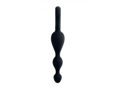 TOYFA POPO Pleasure Anal Beads Black - 2