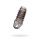 ToyFa XLover, Penis sleeve, for enlargement, TPE, transparent black, 10,5 cm