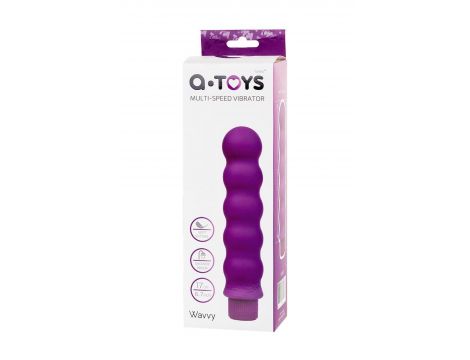 A-TOYS, Vibrator, Silicone, Purple, 17 cm - 12