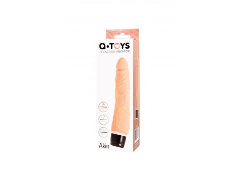 A-TOYS, Realistic Multi-Speed Vibrator, Silicone, Vibration Modes, 17.2 CM - 5