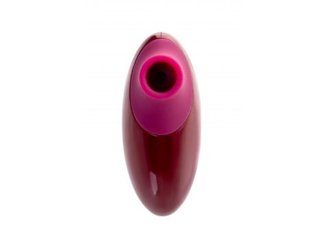 Stymulator próżniowy Myrty bordowy USB 9,8 cm - 3