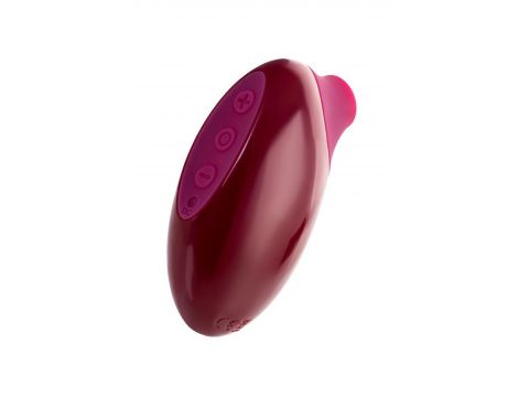Stymulator próżniowy Myrty bordowy USB 9,8 cm - 7
